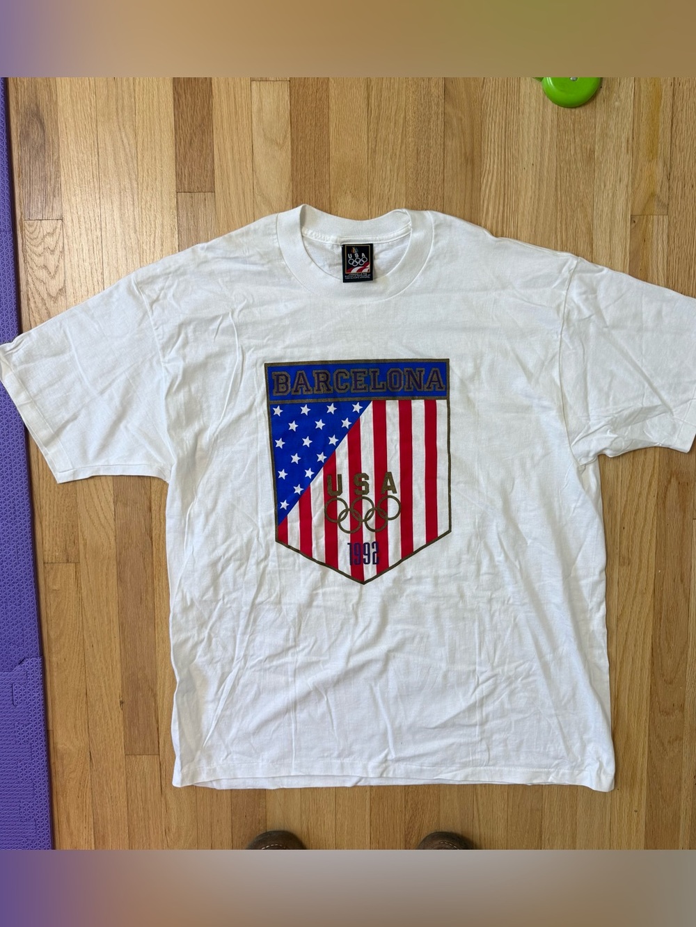 Vintage 1992 Olympic USA Barcelona T Shirt Men’s Size XLarge 90s cotton